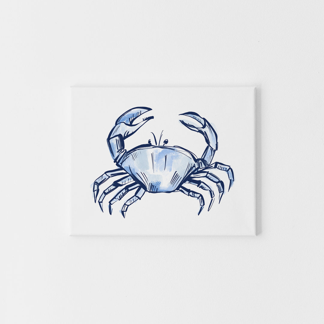 Nautical Crab Sketch - Jetty Home