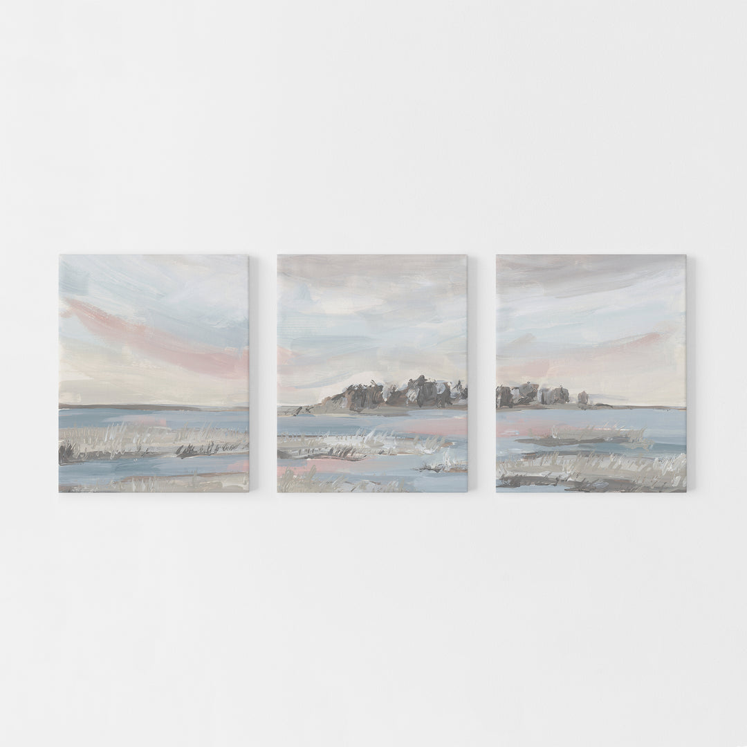Marsh Sunrise - Set of 3 - Jetty Home
