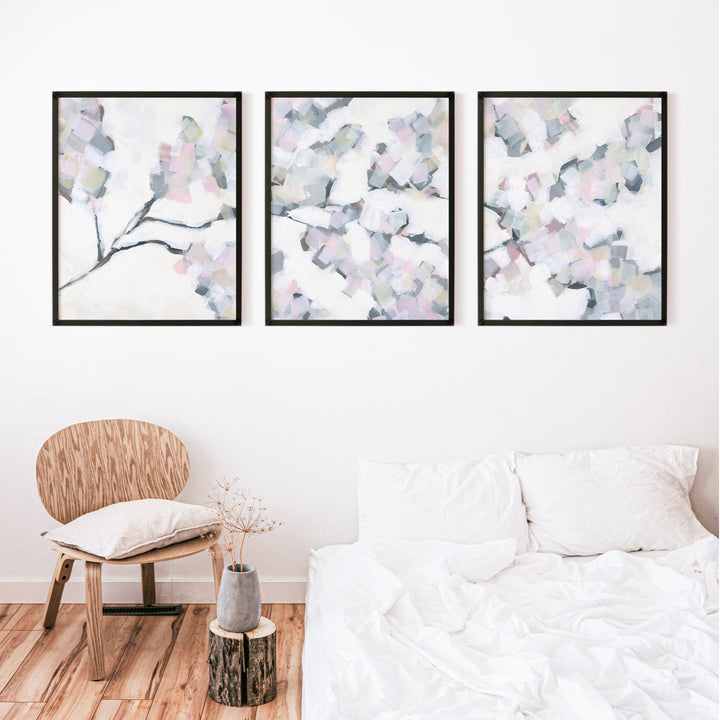Cherry Blossoms in Spring - Set of 3 - Jetty Home