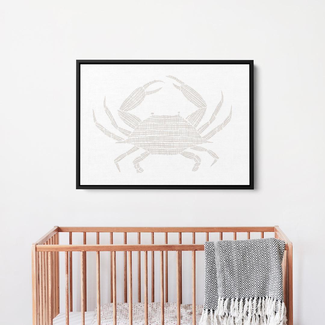 Woven Crab Illustration - Jetty Home