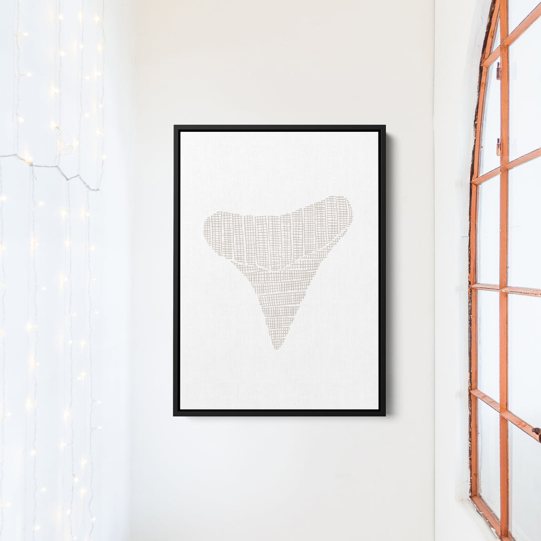 Woven Shark Tooth Illustration, No. 2 - Jetty Home