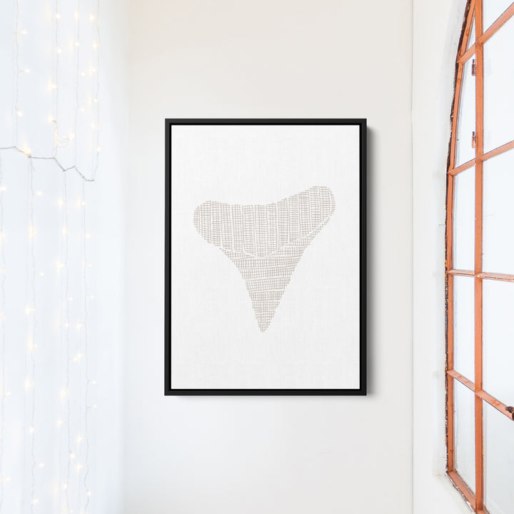 Woven Shark Tooth Illustration, No. 2 - Jetty Home