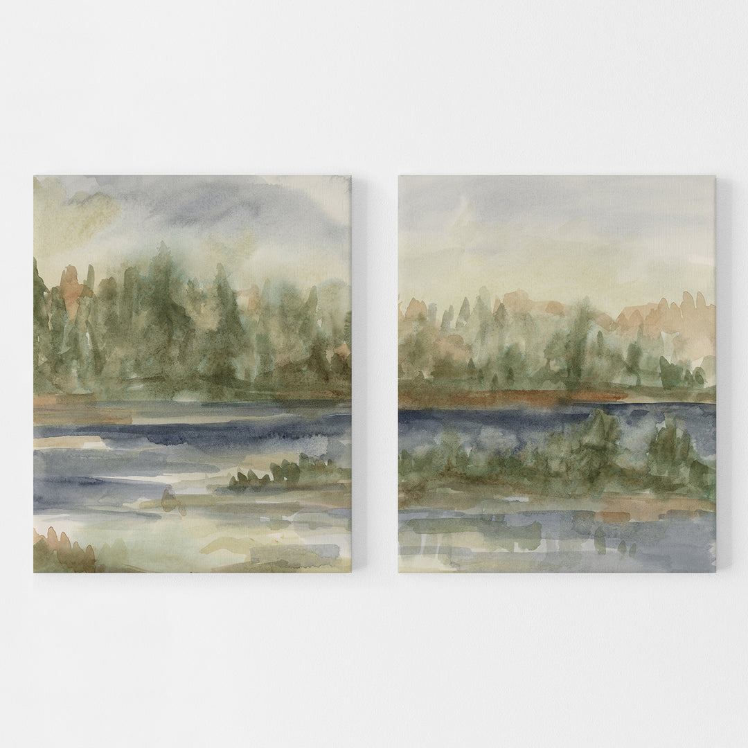 The Hinterland Diptych - Set of 2 - Jetty Home