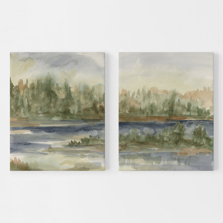 The Hinterland Diptych - Set of 2 - Jetty Home