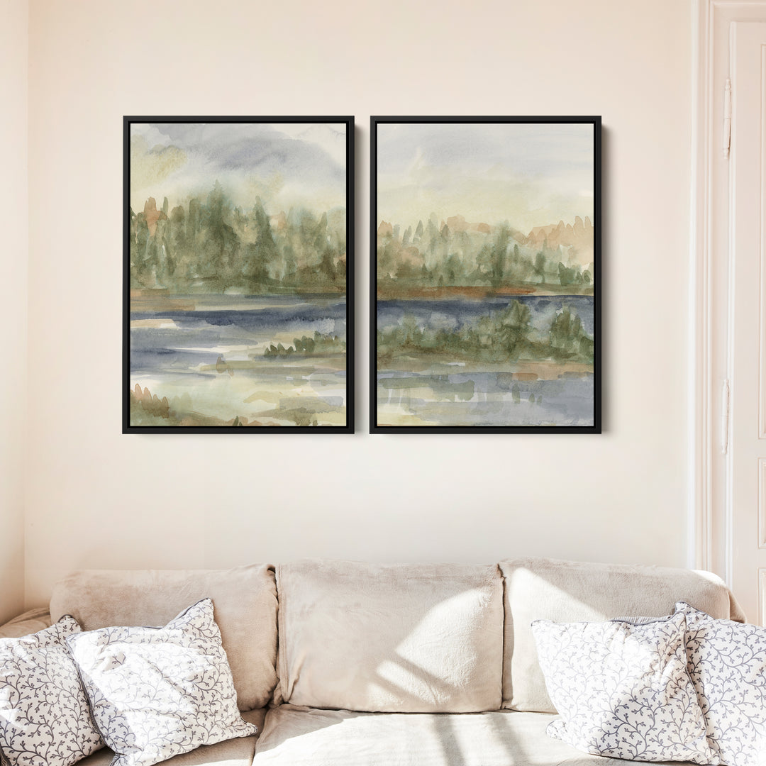 The Hinterland Diptych - Set of 2 - Jetty Home