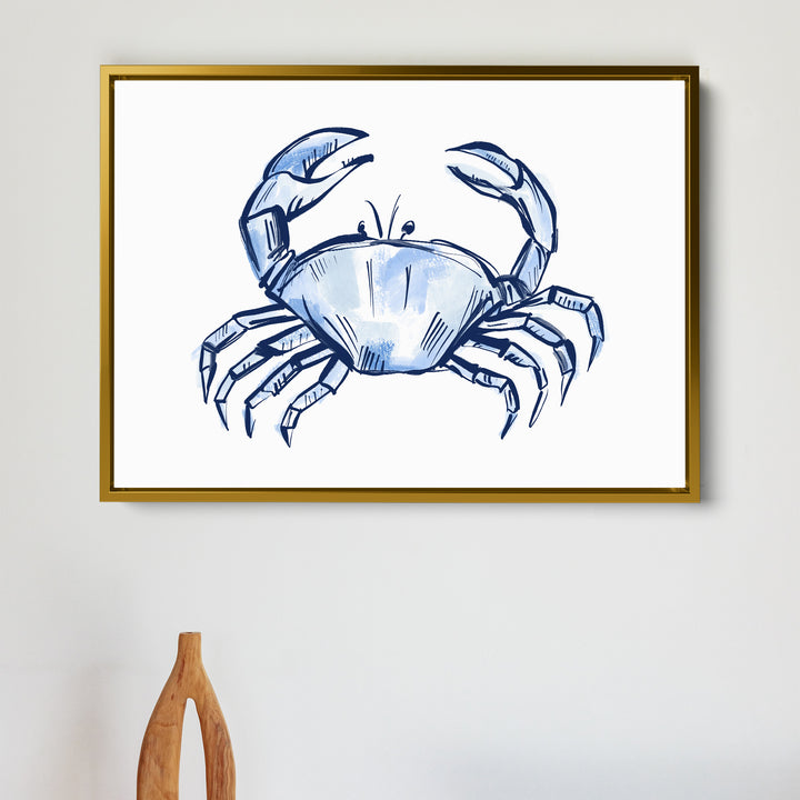 Nautical Crab Sketch - Jetty Home