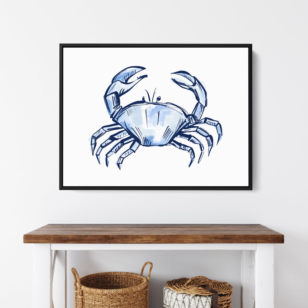 Nautical Crab Sketch - Jetty Home