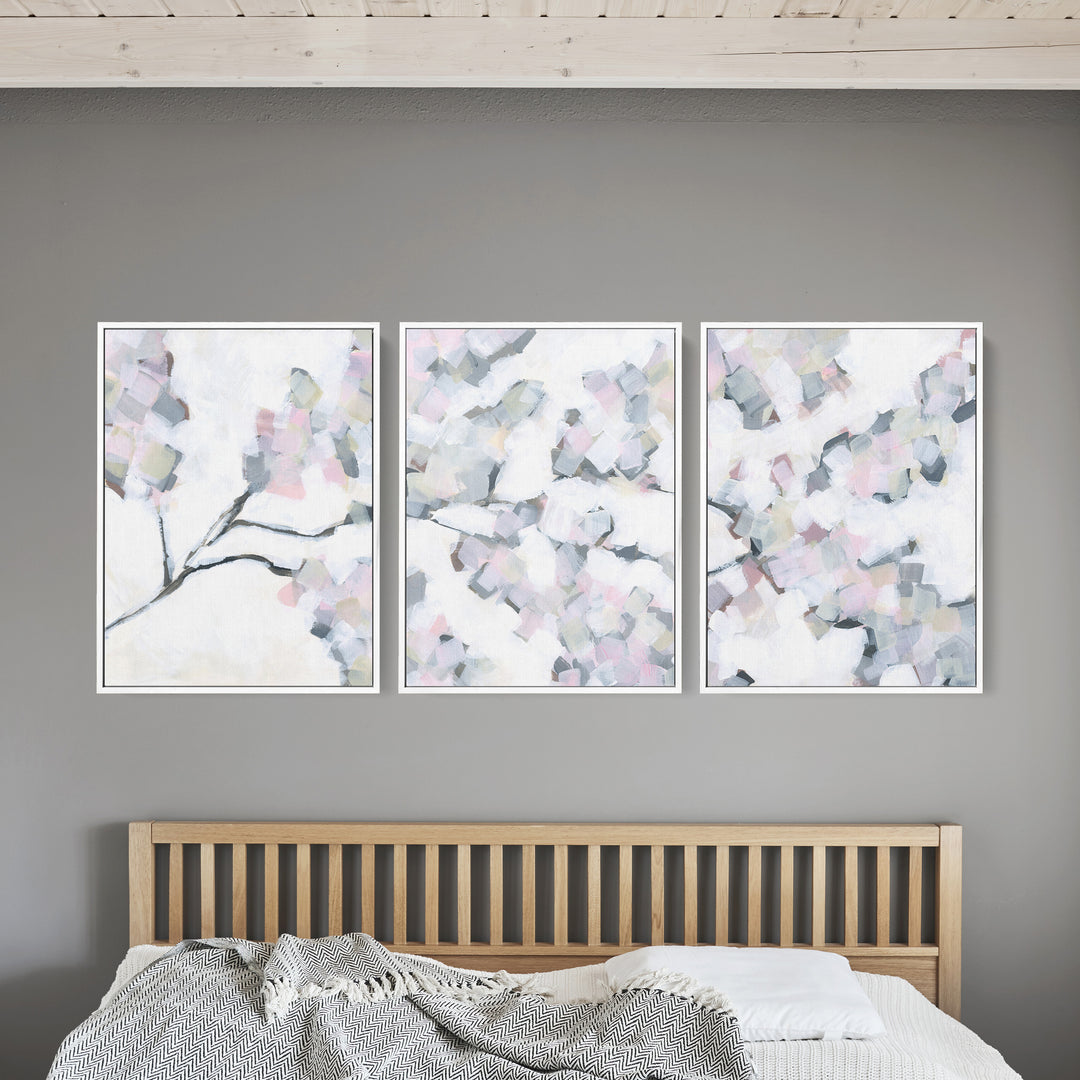Cherry Blossoms in Spring - Set of 3 - Jetty Home