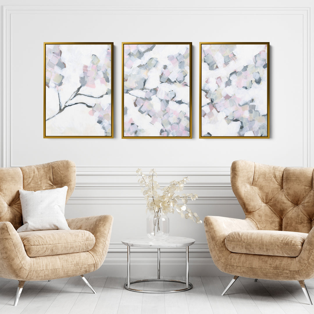 Cherry Blossoms in Spring - Set of 3 - Jetty Home