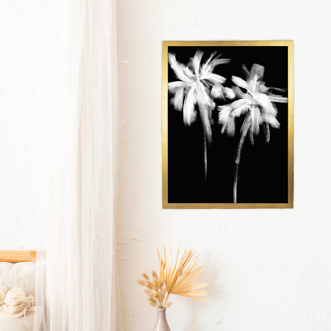 Black & White Palm Gathering, No. 1 - Jetty Home