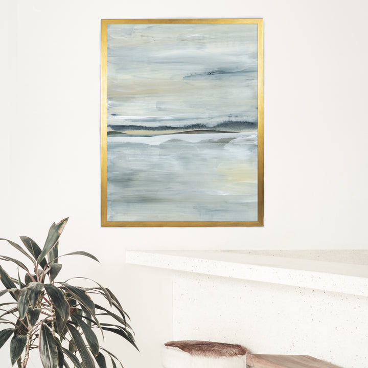 Neutral Abstract Lake - Jetty Home