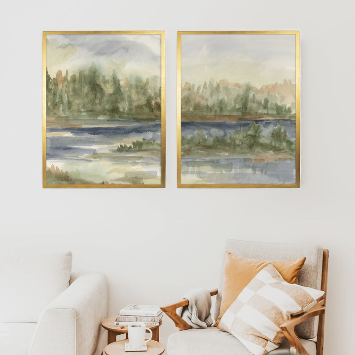 The Hinterland Diptych - Set of 2 - Jetty Home
