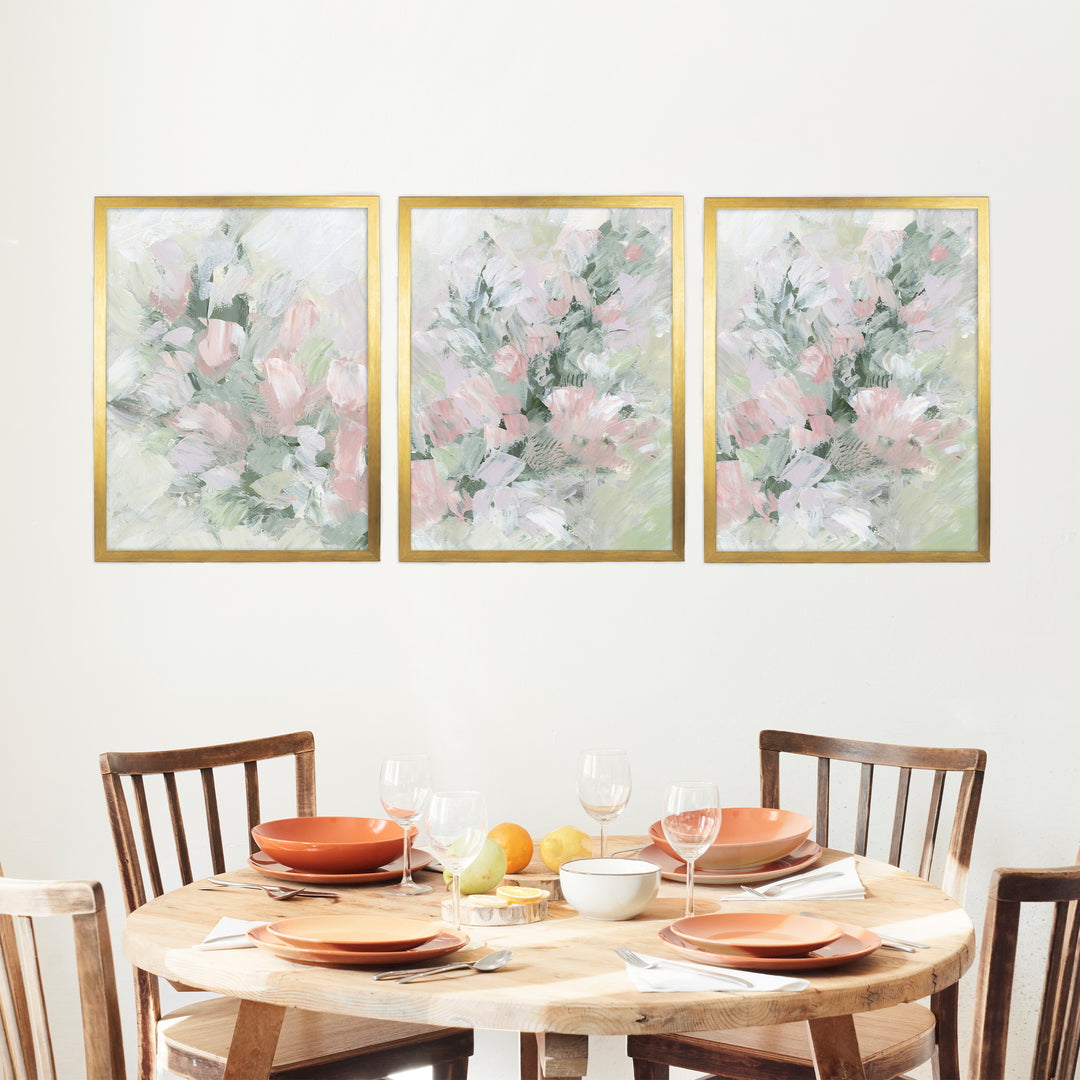 Flowers in Full Bloom - Set of 3 - Jetty Home
