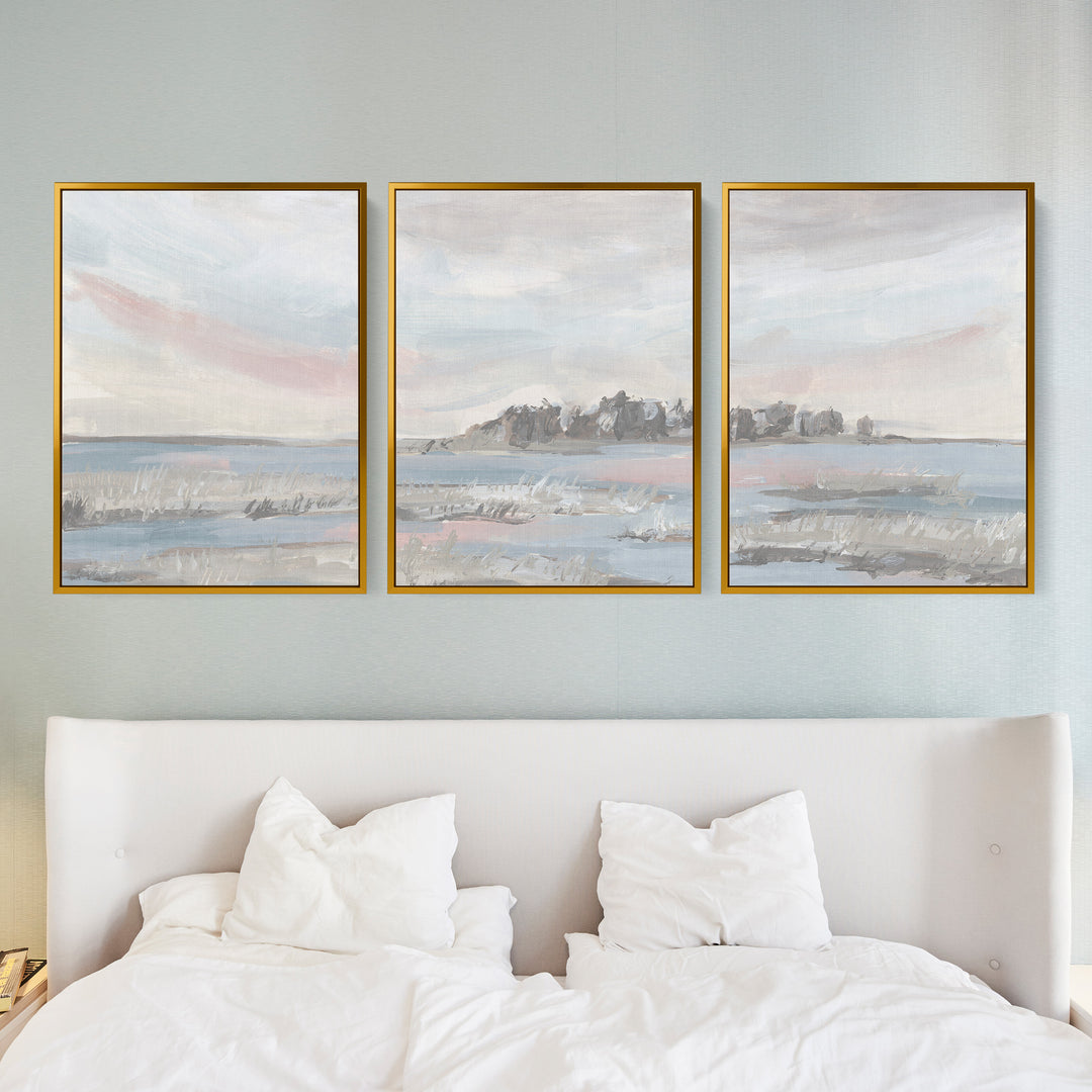 Marsh Sunrise - Set of 3 - Jetty Home