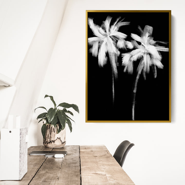 Black & White Palm Gathering, No. 1 - Jetty Home