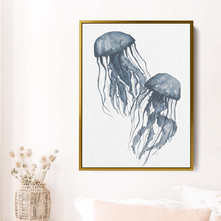Navy Blue Jellyfish Duo - Jetty Home