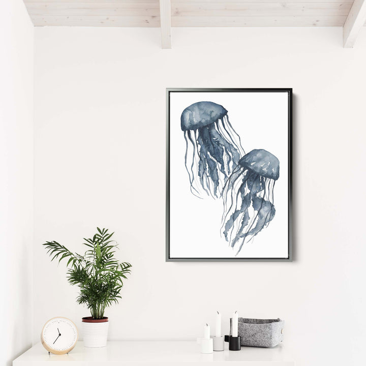 Navy Blue Jellyfish Duo - Jetty Home