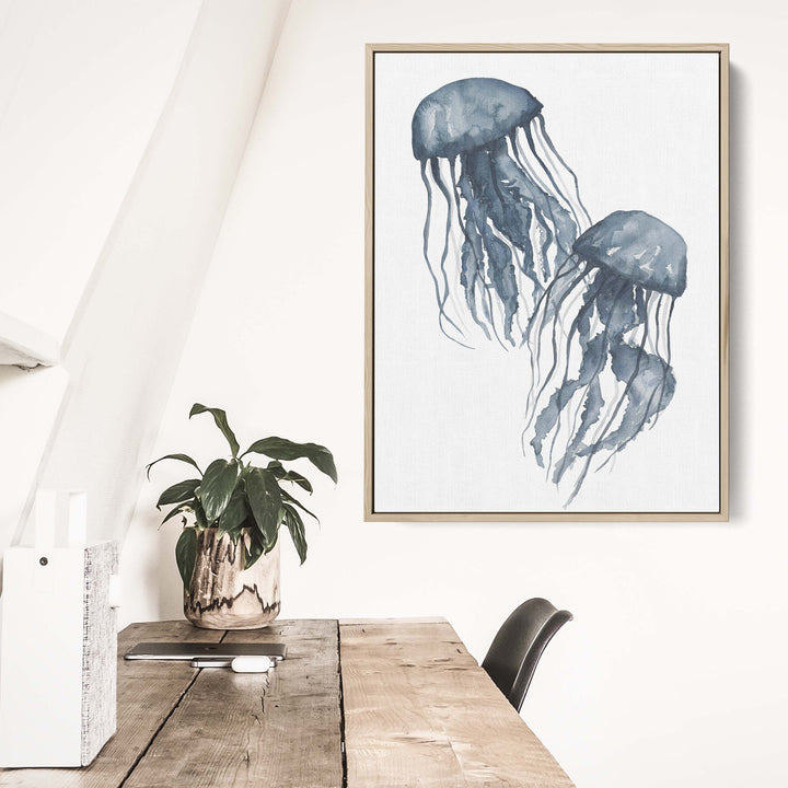 Navy Blue Jellyfish Duo - Jetty Home
