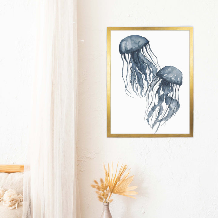 Navy Blue Jellyfish Duo - Jetty Home