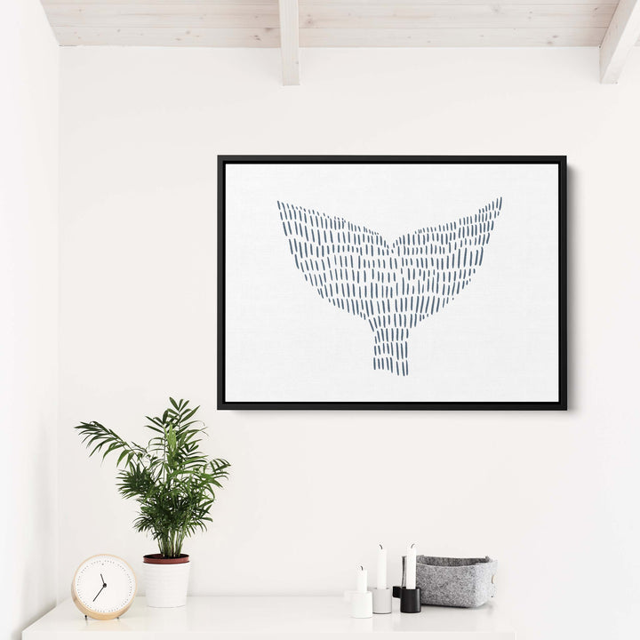 Whale Tail Illustration - Jetty Home