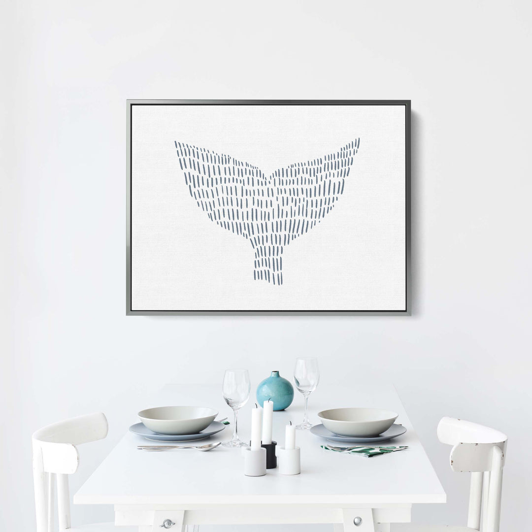 Whale Tail Illustration - Jetty Home
