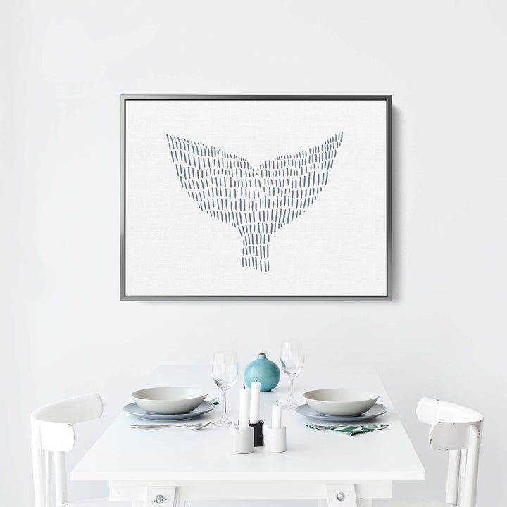 Whale Tail Illustration - Jetty Home