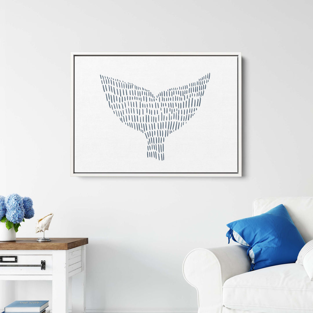 Whale Tail Illustration - Jetty Home