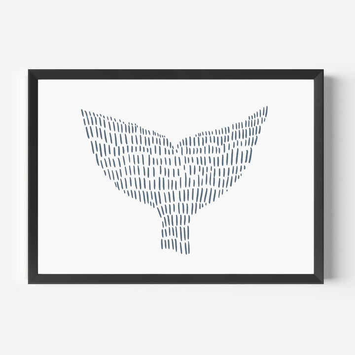Whale Tail Illustration - Jetty Home