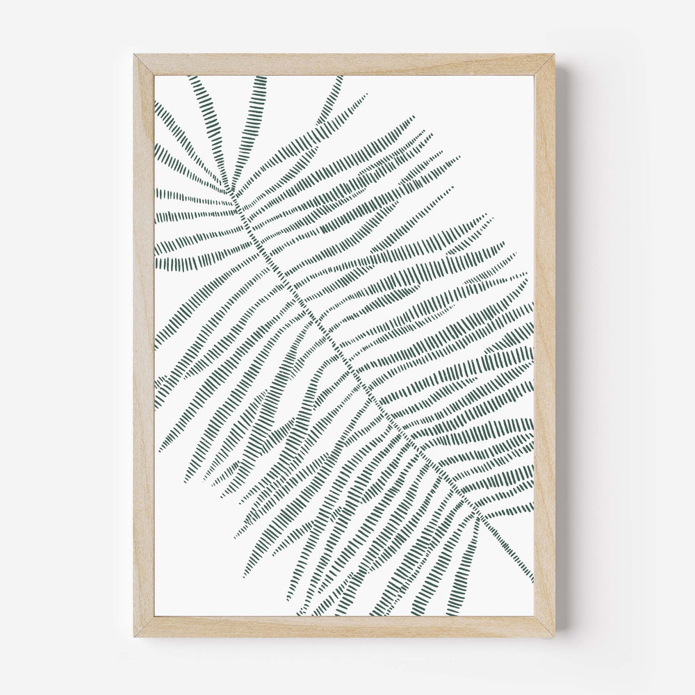 Minimalist Palm Frond - Jetty Home