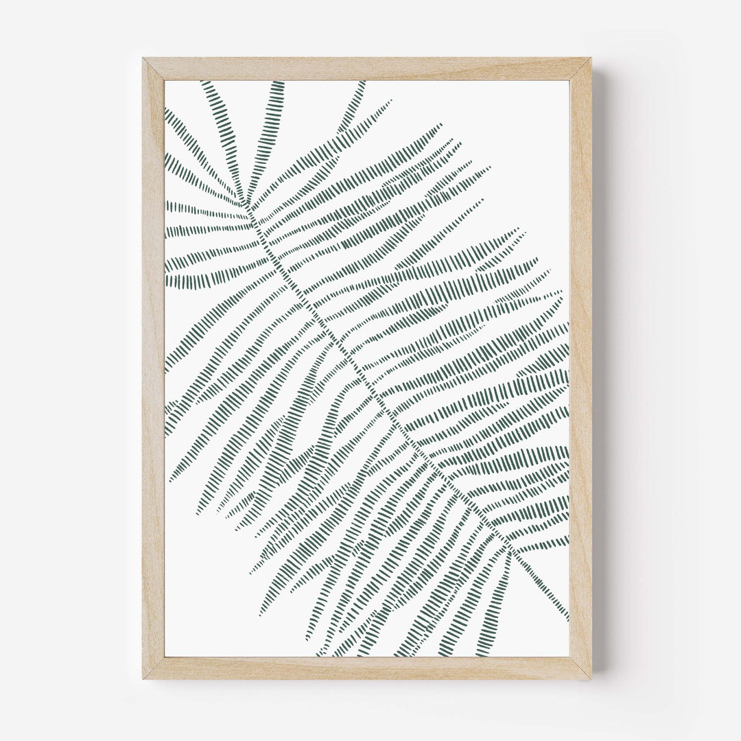 Minimalist Palm Frond - Jetty Home