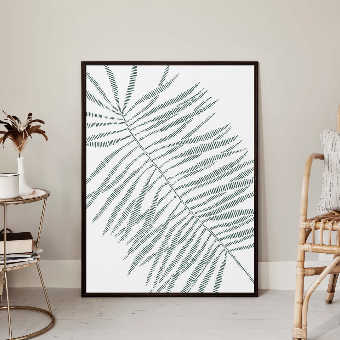 Minimalist Palm Frond - Jetty Home
