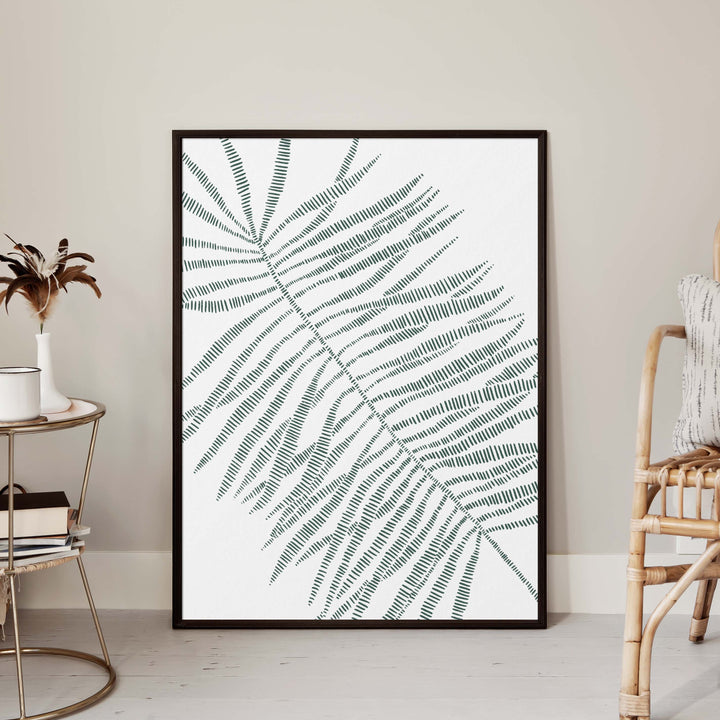 Minimalist Palm Frond - Jetty Home