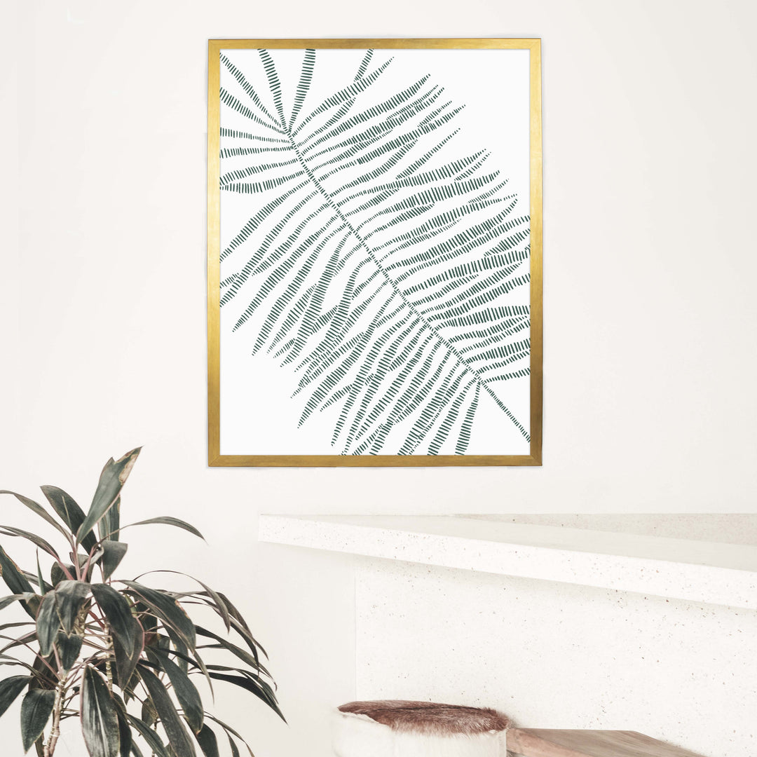 Minimalist Palm Frond - Jetty Home