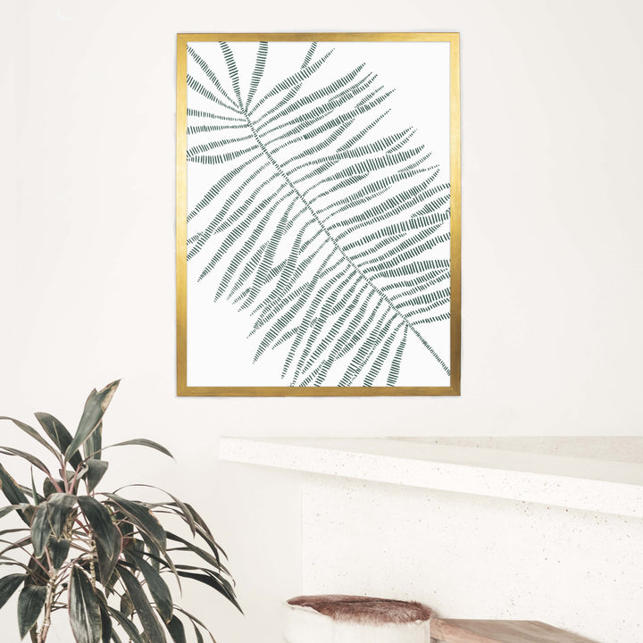 Minimalist Palm Frond - Jetty Home