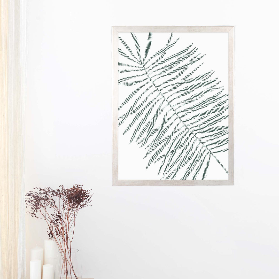 Minimalist Palm Frond - Jetty Home