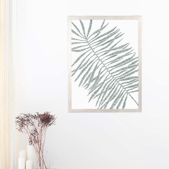 Minimalist Palm Frond - Jetty Home