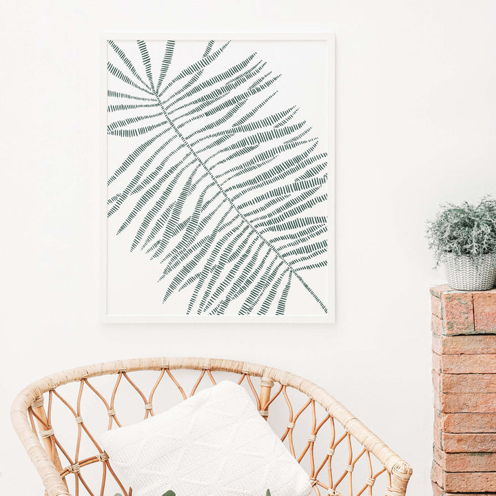 Minimalist Palm Frond - Jetty Home