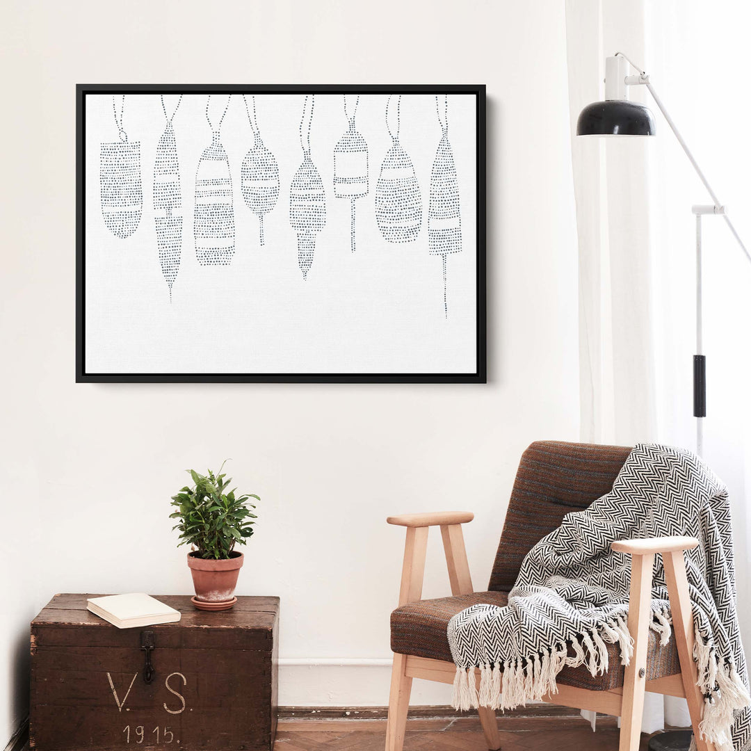 Ocean Buoys Marker Illustration - Jetty Home