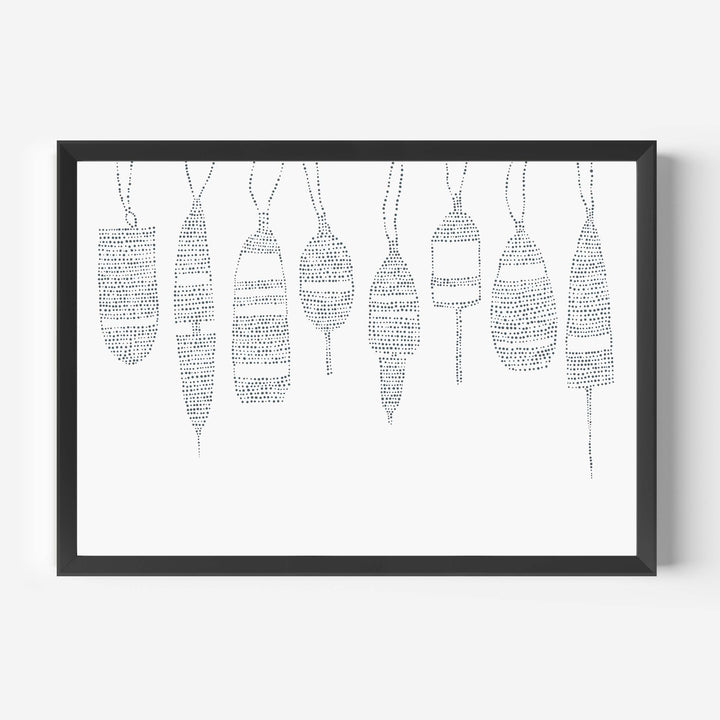 Ocean Buoys Marker Illustration - Jetty Home