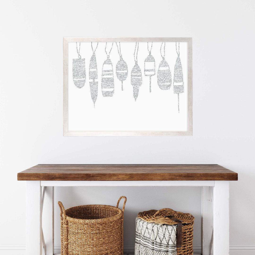 Ocean Buoys Marker Illustration - Jetty Home