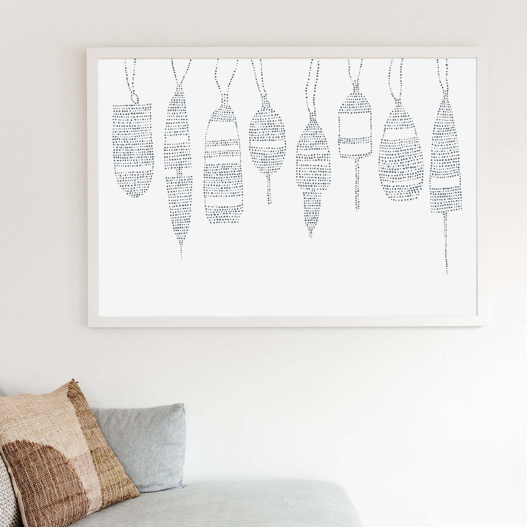 Ocean Buoys Marker Illustration - Jetty Home