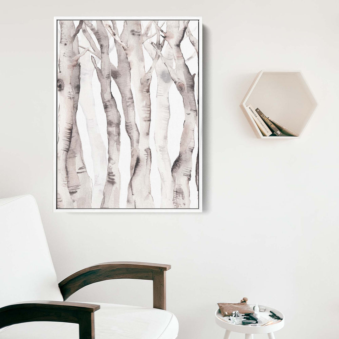 Birch Tree Watercolor No. 2 - Jetty Home