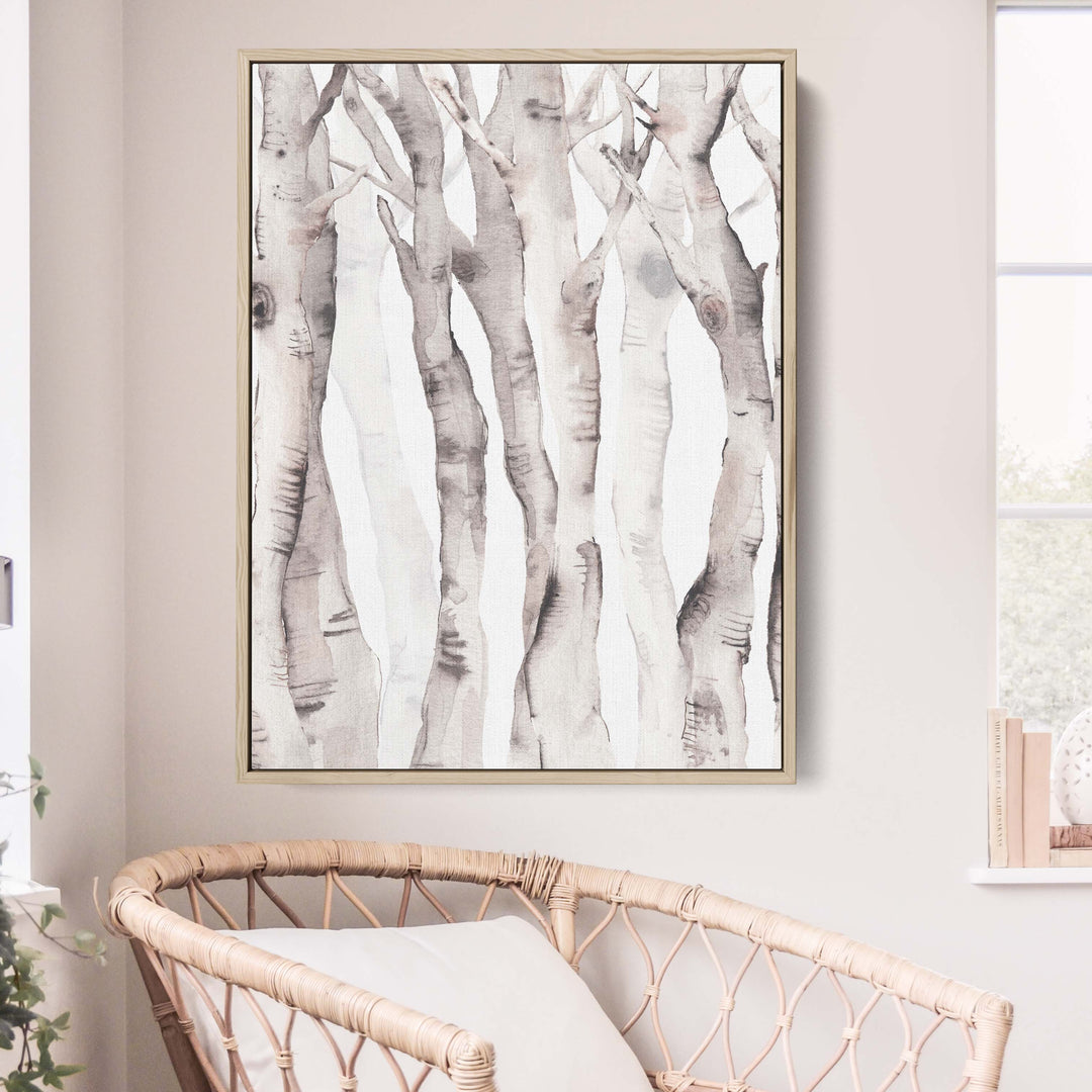 Birch Tree Watercolor No. 2 - Jetty Home