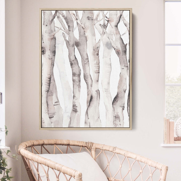 Birch Tree Watercolor No. 2 - Jetty Home