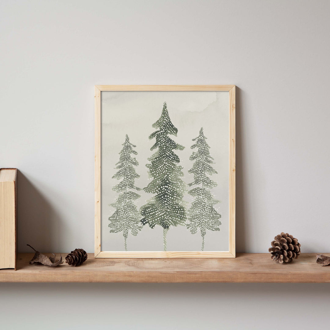 Evergreen Pine Tree Trio - Jetty Home