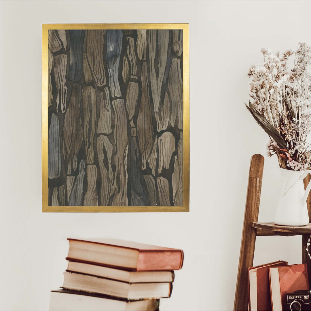 Watercolor Tree Bark - Jetty Home