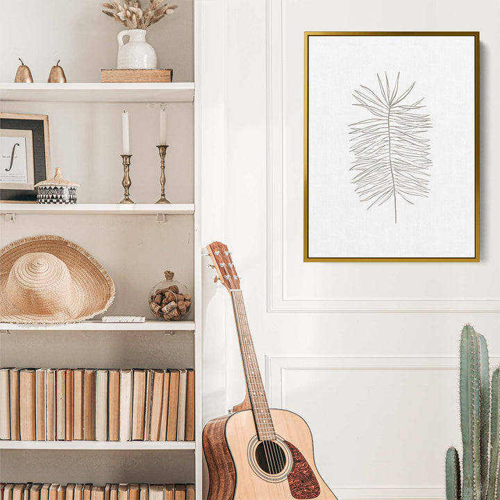 Palm Frond Line Drawing - Jetty Home