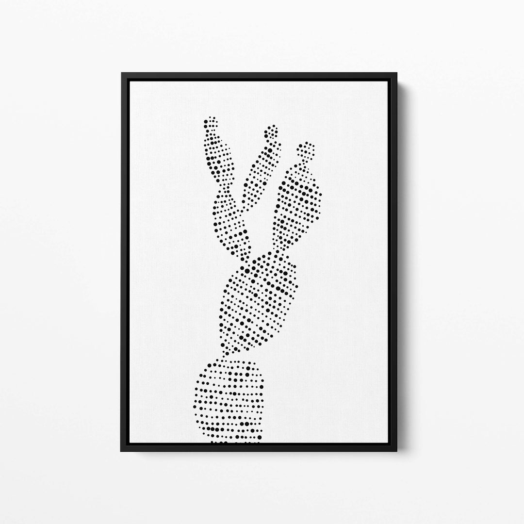 Minimalist Prickly Pear Cactus, No. 1 - Jetty Home