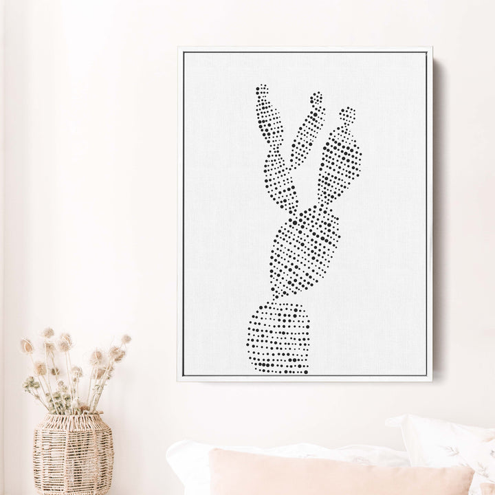 Minimalist Prickly Pear Cactus, No. 1 - Jetty Home