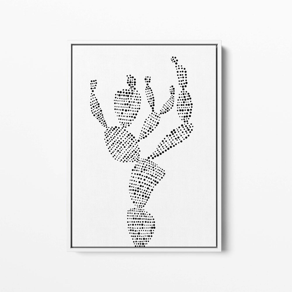 Minimalist Prickly Pear Cactus, No. 2 - Jetty Home